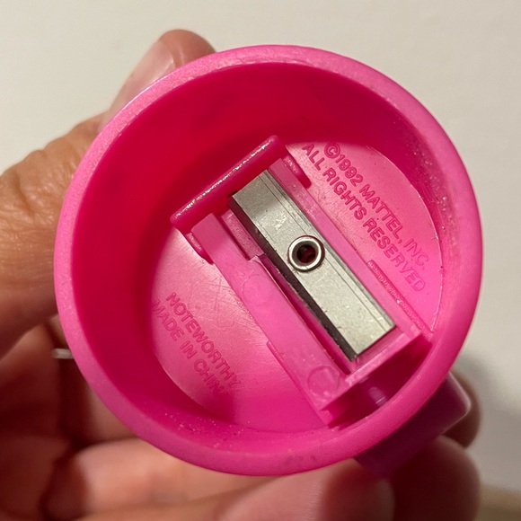 Vintage 1992 Barbie Pencil Sharpener Unique - Picture 4 of 6